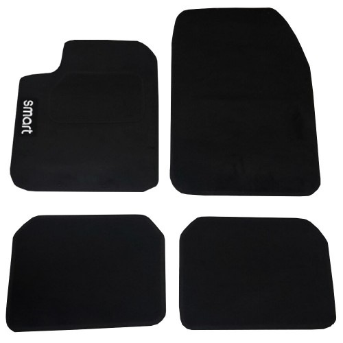 Tappetini Auto In Moquette Con Strappo Compatibili Per Smart Forfour Tappetini Auto In Moquette Con Strappo Compatibili Per Smart Forfour